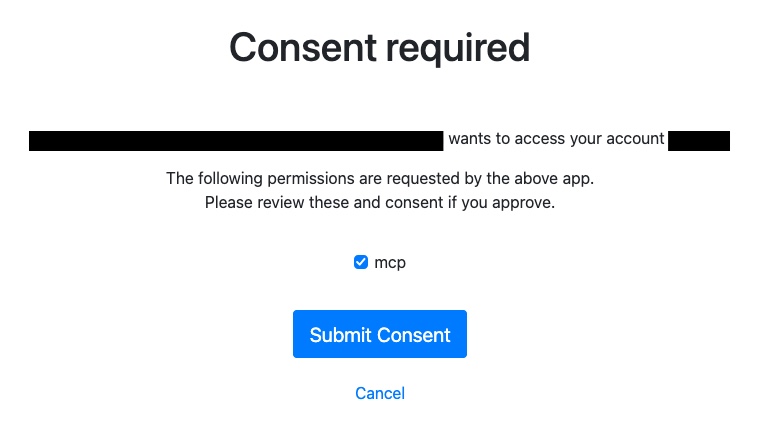 The Hello Retail consent page